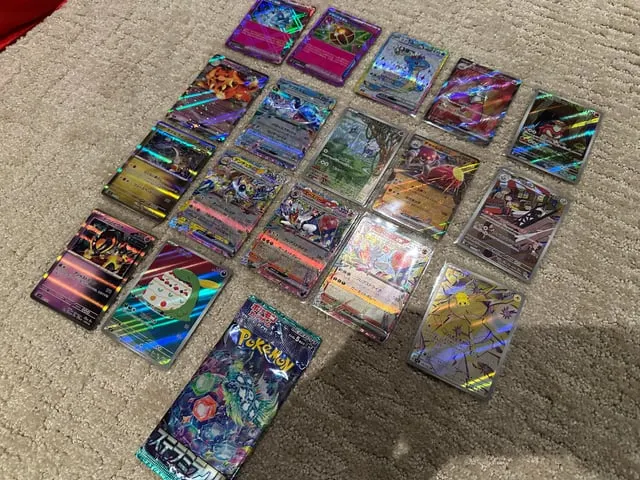 Trading card collection